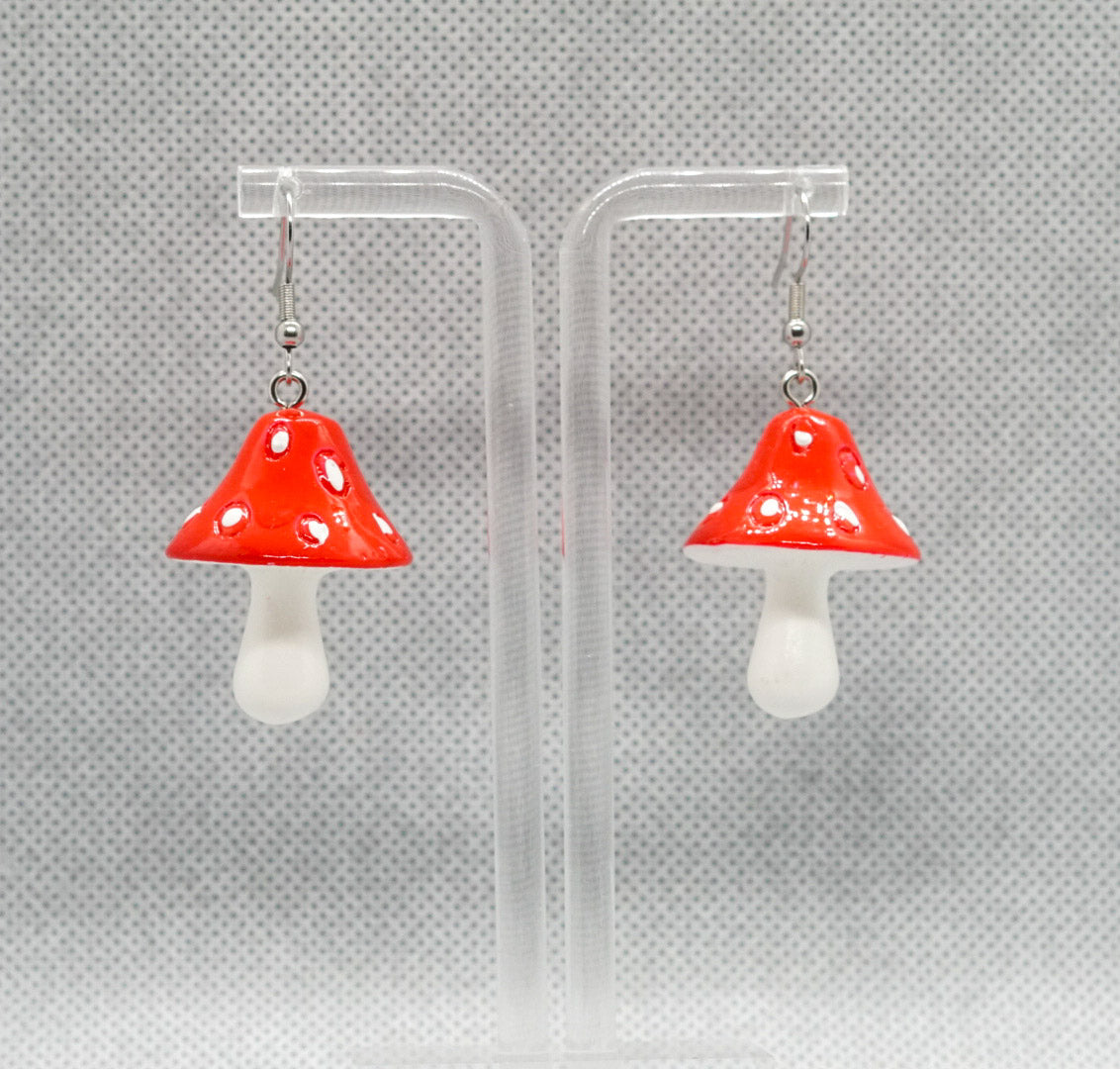 Mushroom Earrings