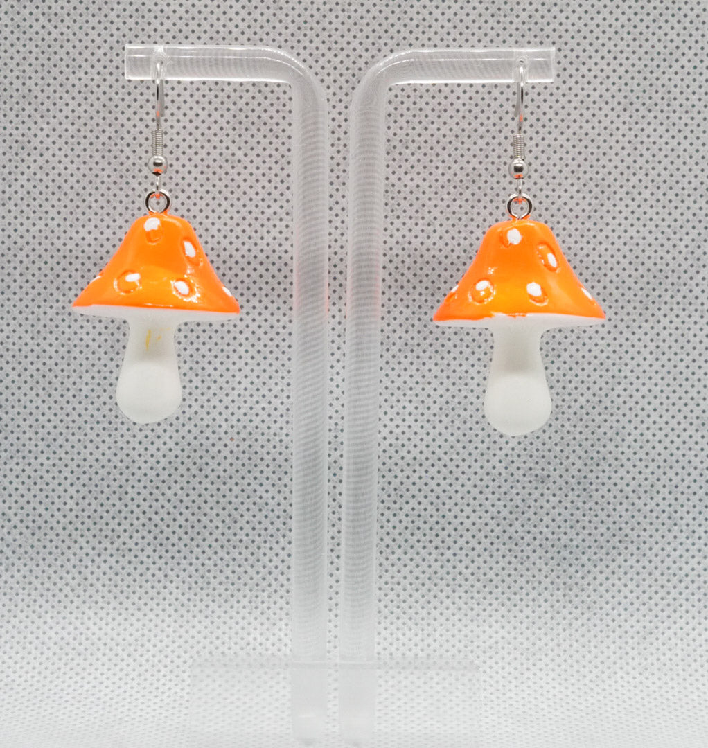 Mushroom Earrings