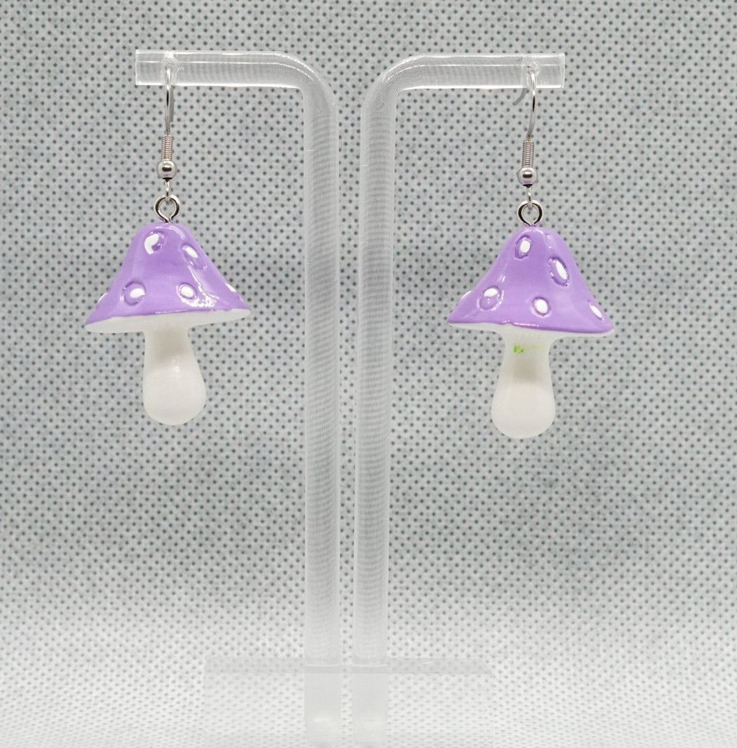 Mushroom Earrings