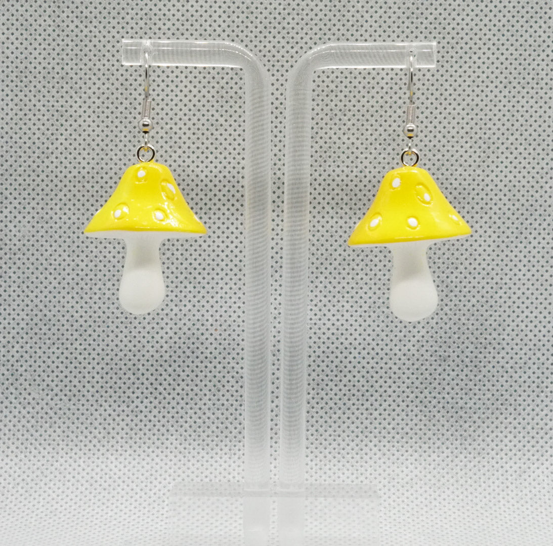 Mushroom Earrings